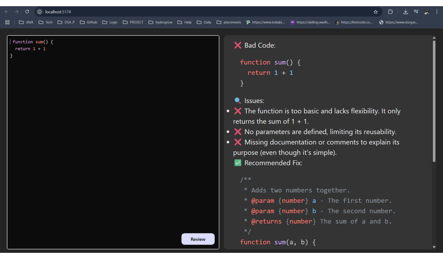 AI Code Reviewer